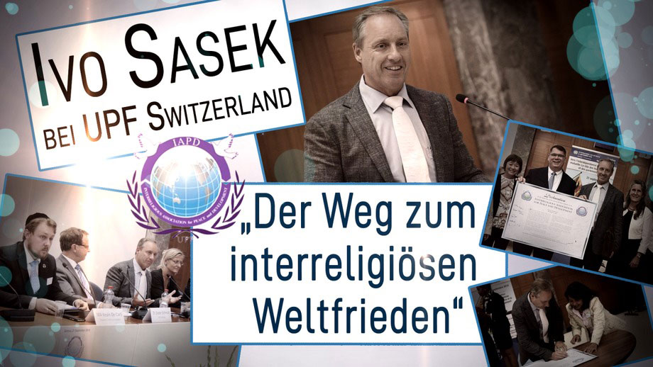 Ivo Saseks Rede in den alternativen Medien - UPF Schweiz