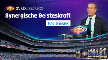 Das Titelbild der rede von ivo Sasek zru 21. AZK "Synergische Geisteskraft"